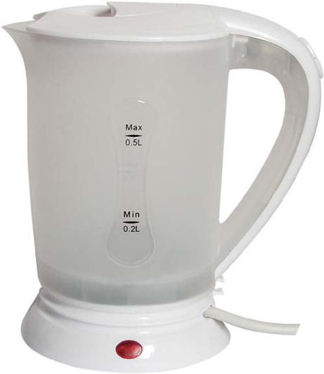 Quick bioling travelling electric kettle 0.5L mini kettle for car