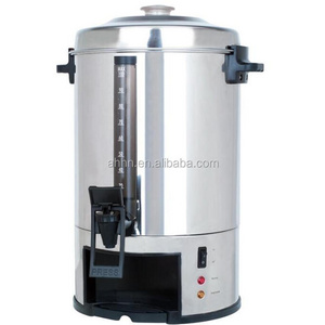 100 Cup Commercial Coffee Urn Hot Beverage Dispenser Water Urn Boiler, Stainless steel