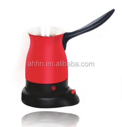 Stainless Steel Red Fashion Arabic Turkish Coffee Pot For Sale