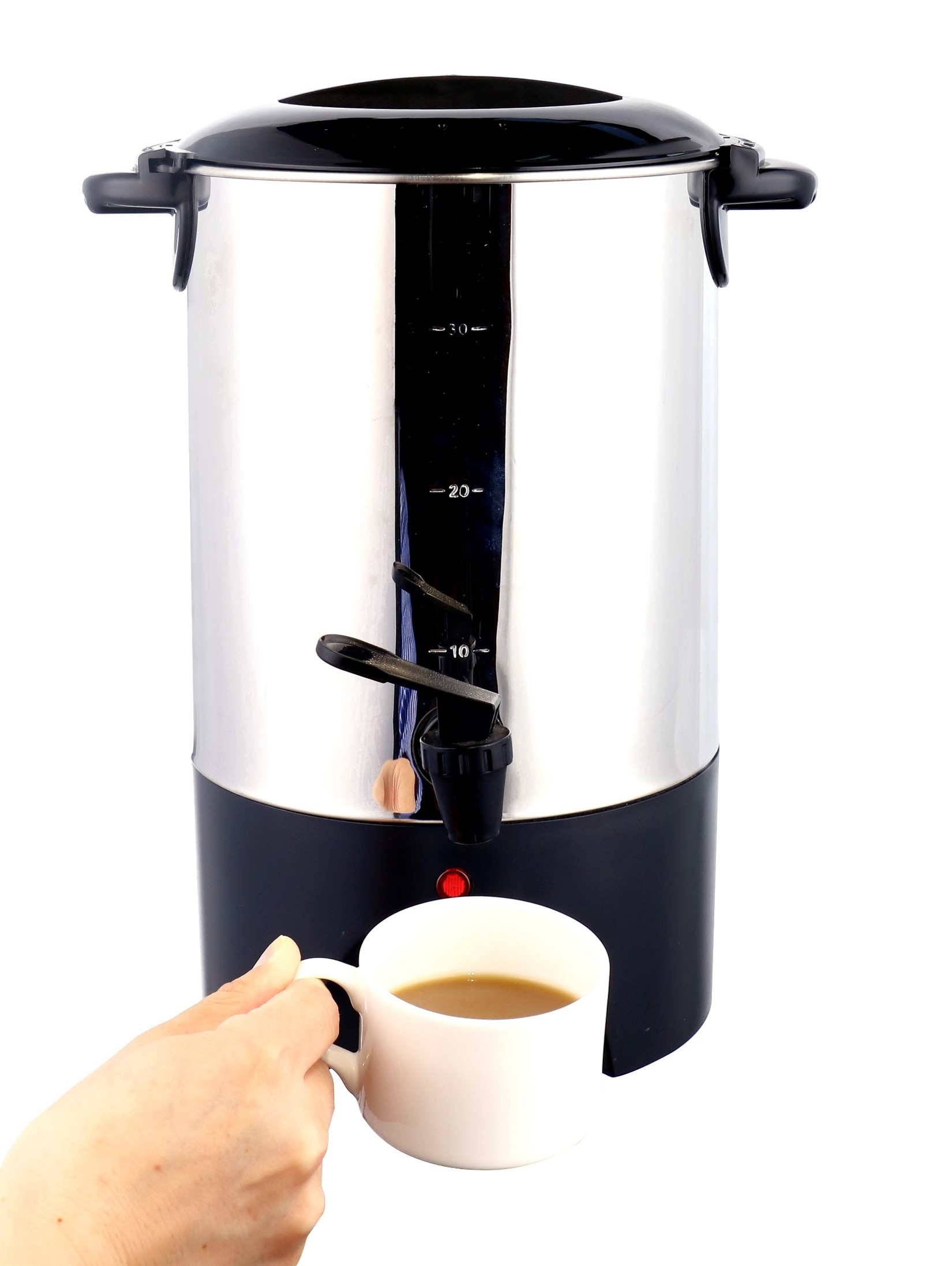 Factory Direct 20 30 40 50 60 Cups Coffee Percolator Hot Water Urn Electric Coffee Boiler Coffee Makers