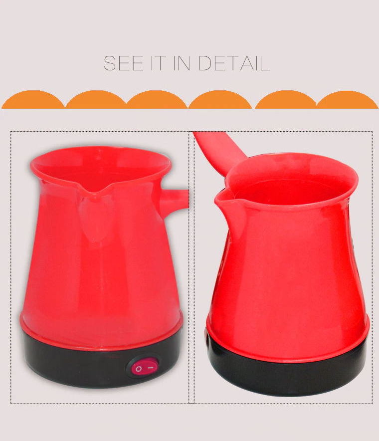 Perfect Quality Mini Car Plastic Coffee Pot Maker Best Selling