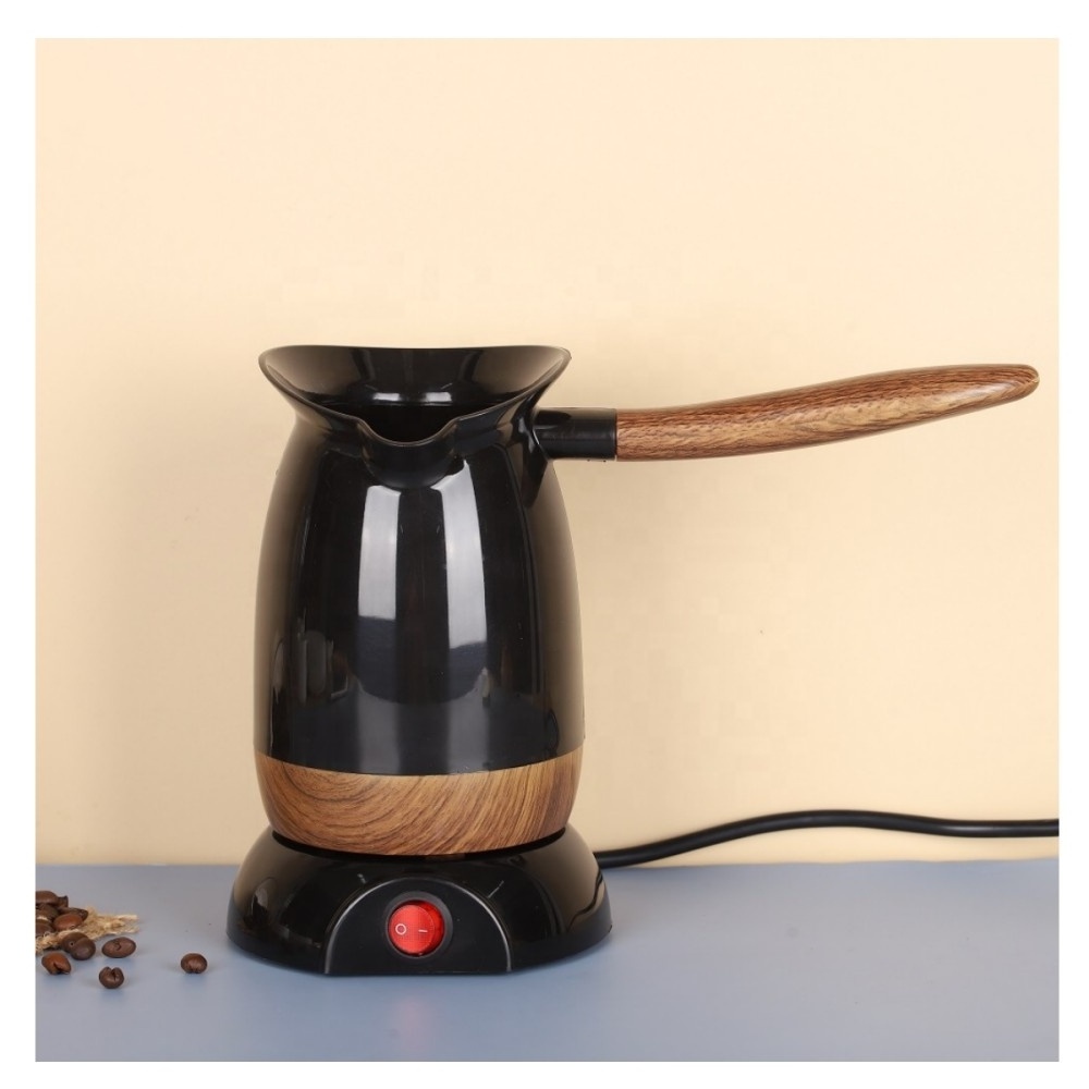 Portable Coffee Maker Traditional Turkish Coffee Pot Plastic Electric Greek Coffee Makers With Anti-overflow