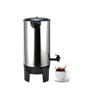 Portable Coffee Maker 50 Cups Stainless Steel Coffee Percolator With Filter Electric Coffee Dispenser