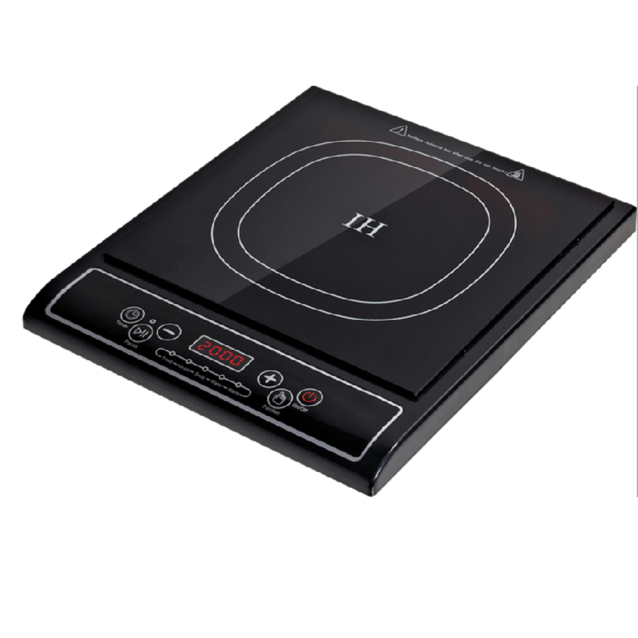 Button Control Power Temperature Timer Perfect Commercial Induction Cooktop Cooker 220V 240V 110V Black Silver OEM Steel Hotel