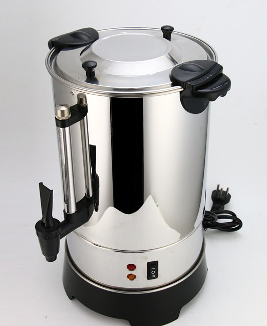 Electric Tea Urn Heater Dispenser Shabbat Kettle Hot Water Boiler with Water Level Gauge