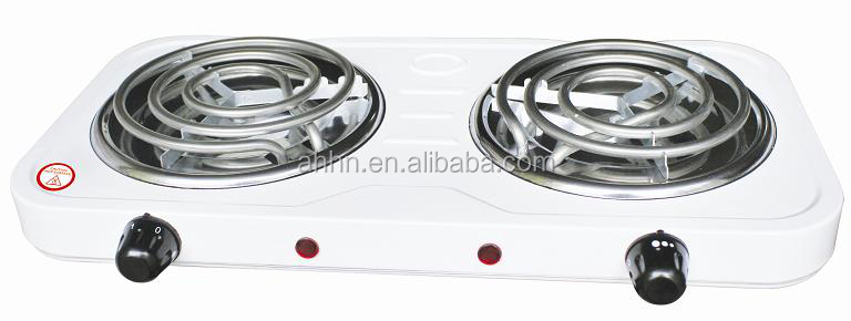 Double Coil Hot Plate Electric Cooking Stove with Two Burners