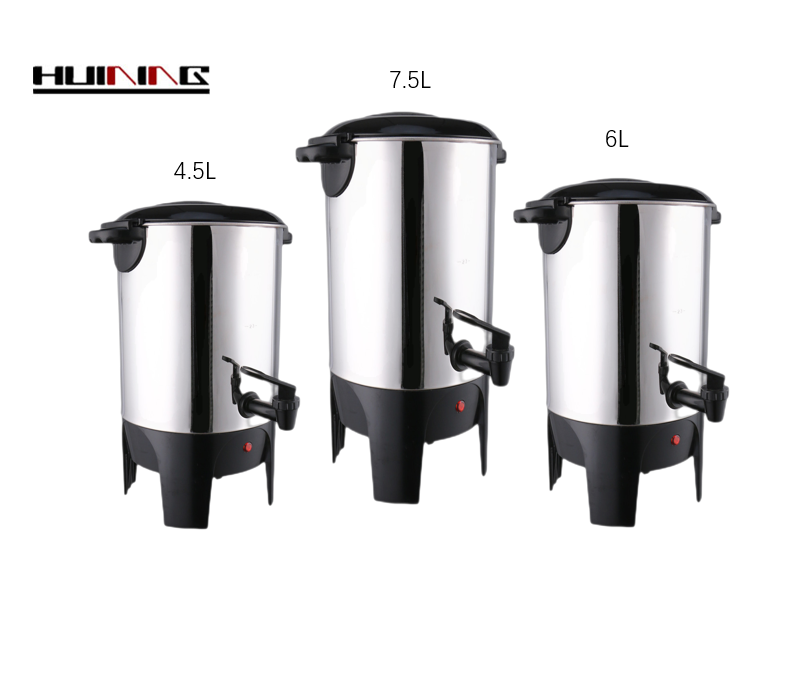 9L Electric Kettle Stainless Steel Tea Urn Electric Hot Drink Heater Dispenser for Home Use