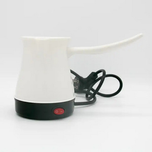 small and light 400ML size Plastic Coffee Maker/Milk Warmer/Tea Pot with attached power base