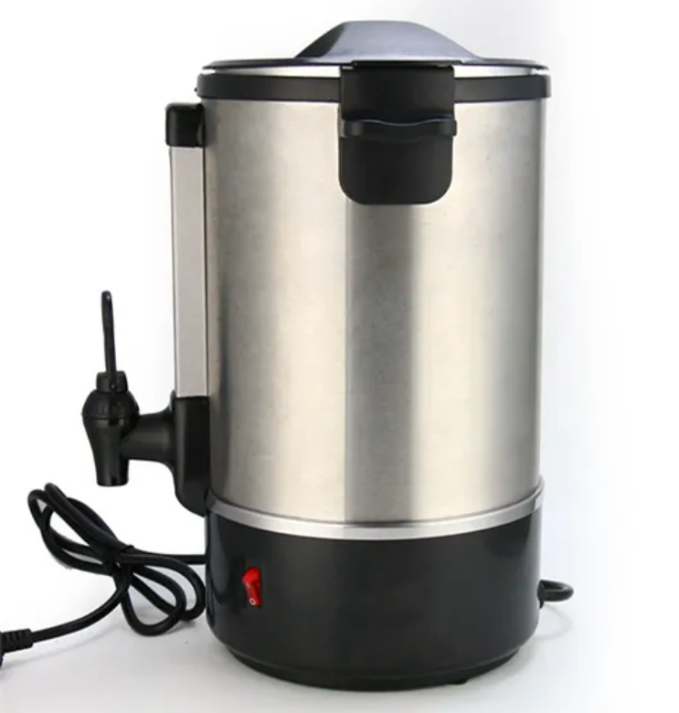 Tea Coffee Urn Stainless Steel Hot Drinks Warmer Electric Hot Water Boiler For Catering