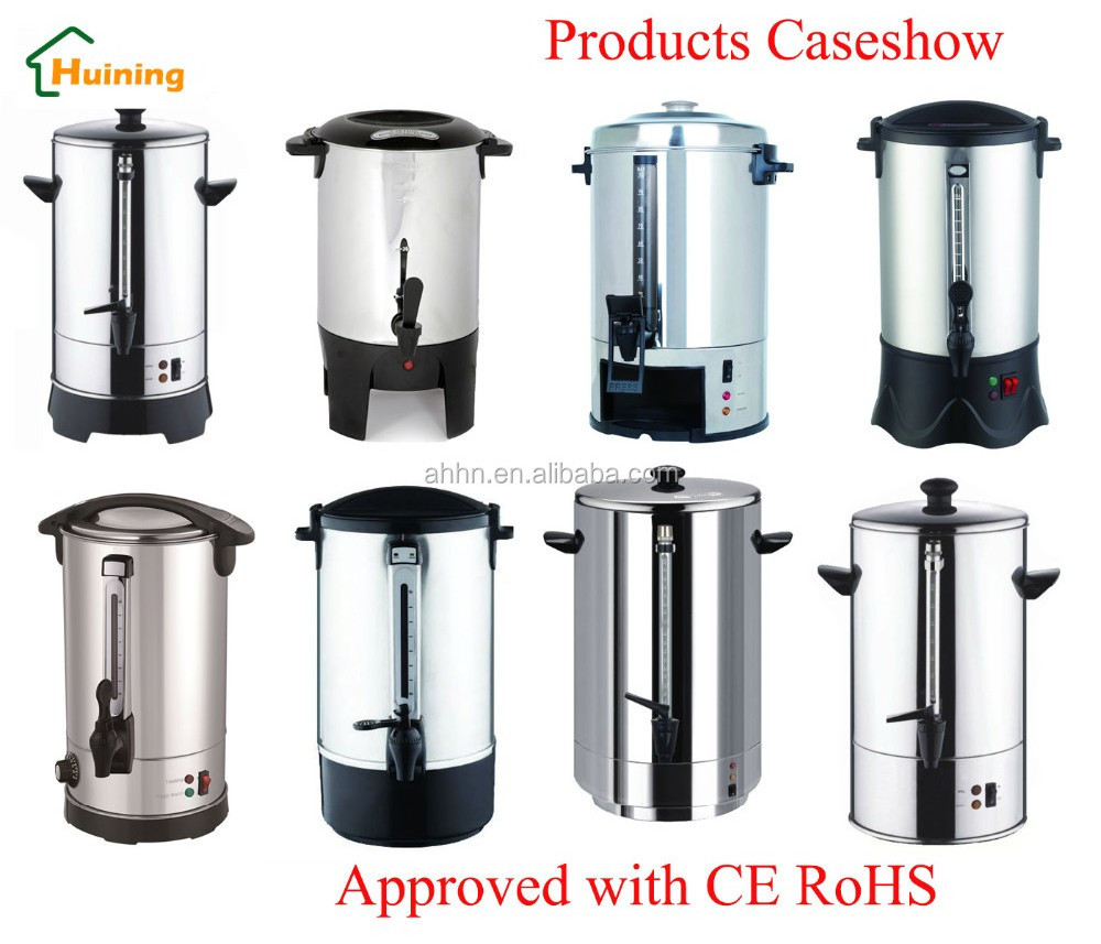 Shabbat Hot Water Urn Electric Water Boiler Hot Coffee Maker Stainless Steel Coffee Urn With Lock Lid