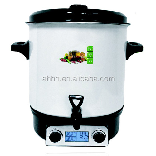 27L Big Capacity Party Pot Mulled Wine Warmer Electric Multi Cooker For Canning Pasteurization