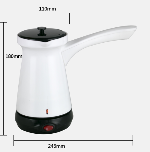 Turkish Arabic Electric Coffee Makers Mini Travel Coffee Pot For Office