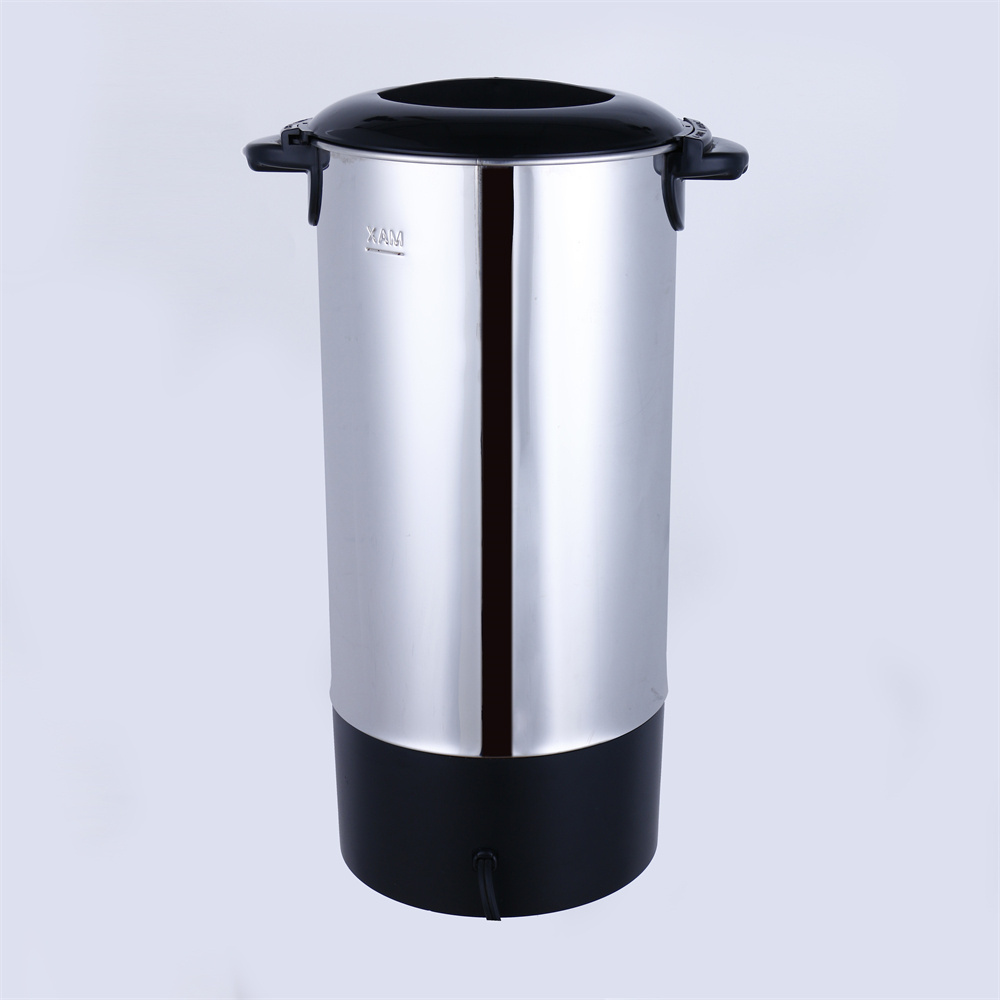 50 Cups stainless steel coffee &tea urns commercial electric boiler coffee maker for wholesalers