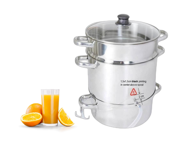 Electric Stainless Steel Steam Juicer  Juicer Mill Juice Extractor With Large Volume