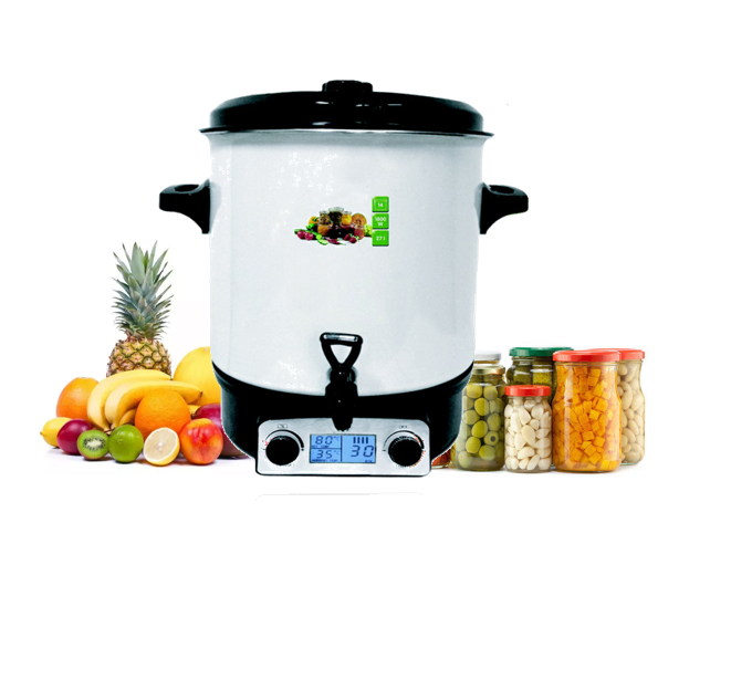 Electric Multiple Cooker 27L Mulled Wine Warmer Electric Preserving Pot For Food Canning Pasteurization