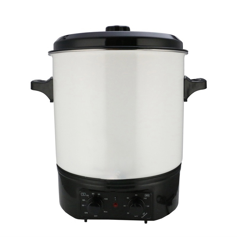 27l Big Hot Electric Steam Canner Hot Water Bath Canning Pot