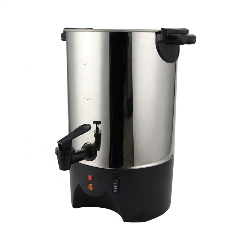 40 cups electric coffee urn commercial coffee brewing machine for coarse coffee powder