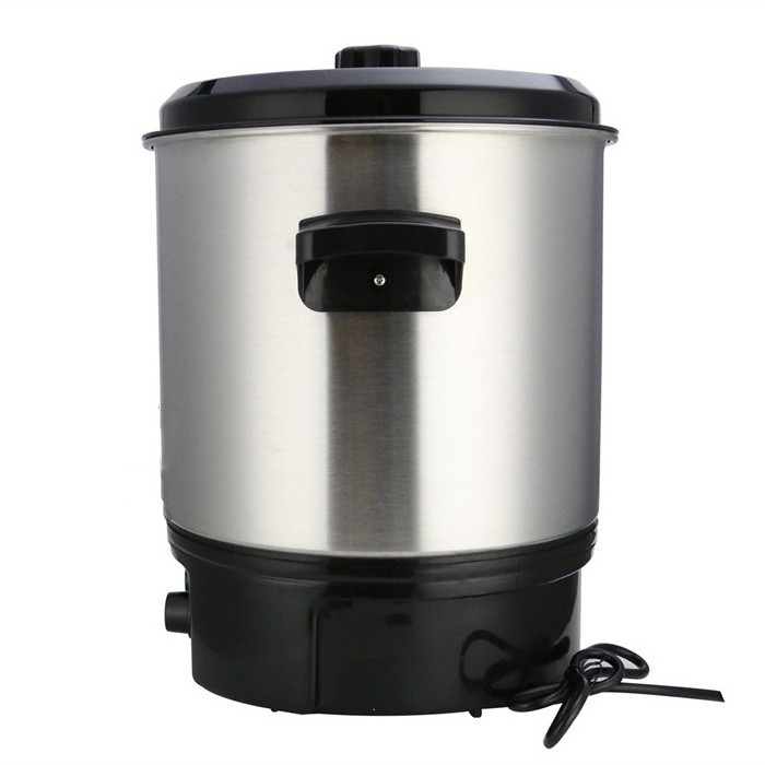 27L Stainless Steel Hot Water Bath Canner Drinks Warmer Electric Food Slow Cooking Pot