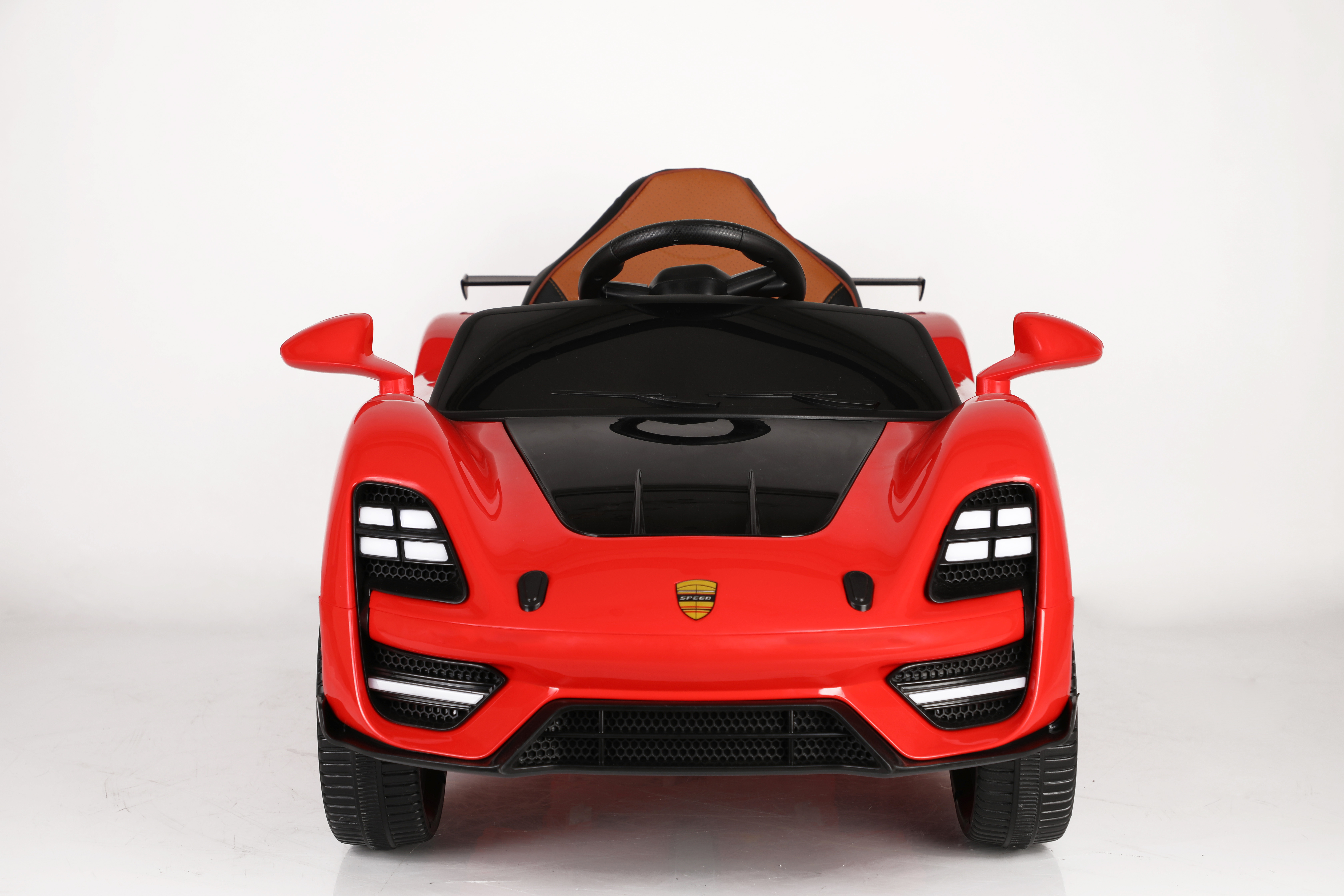 Electrical battery operated 2 seater baby ride on toy car with parental remote control