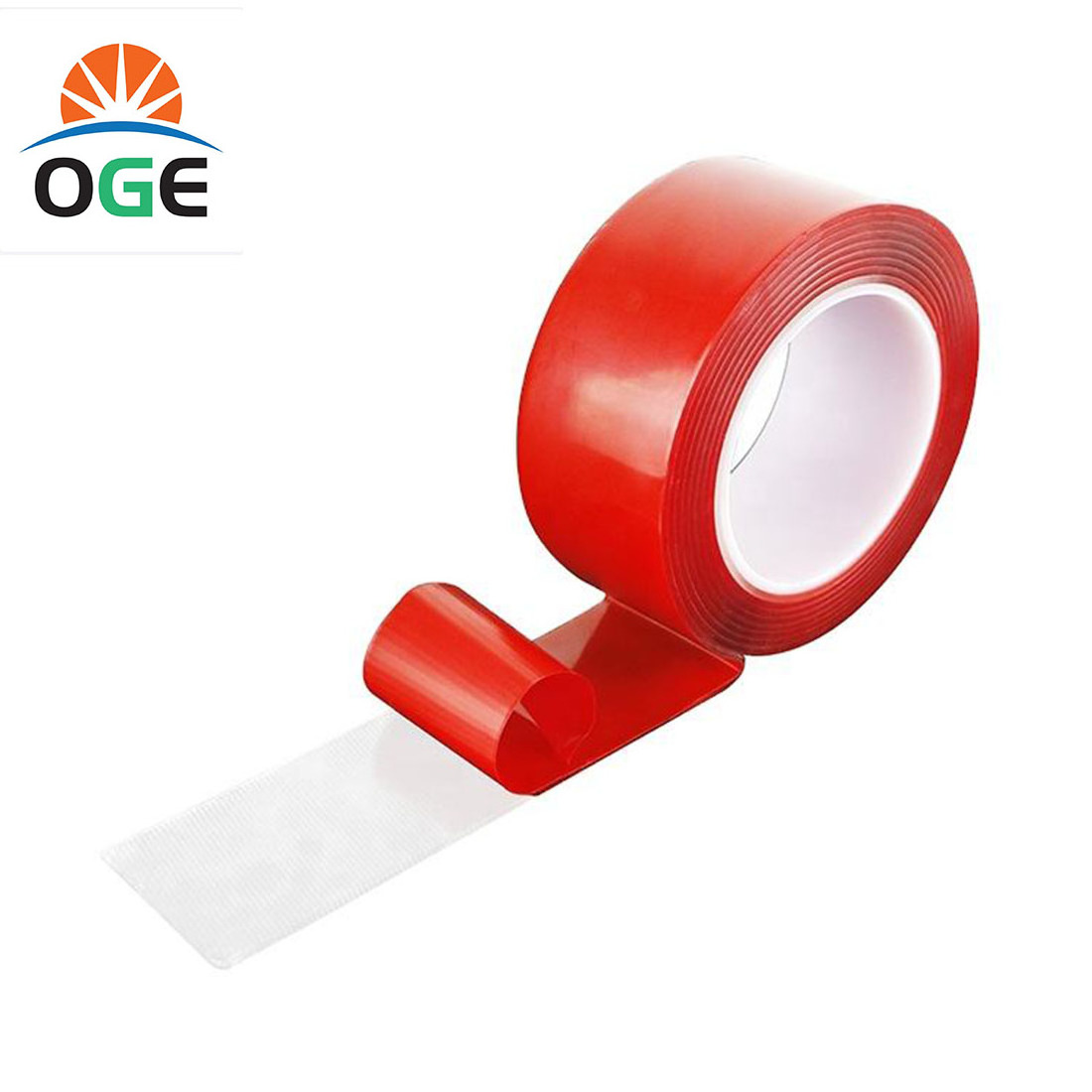 10x10mm Waterproof Custom Self Adhesive Outside Faced Red Double Sided Pe Foam Tape