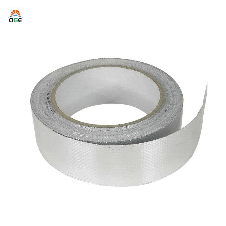 Thickened Silver Leak Repair Self Adhesive Heat Insulation Pipe Shield High Temperature Aluminum Foil Tape