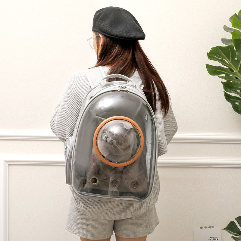 New Transparent Bubble Space Capsule Pet Cat Carrying Carrier Pet Travel Carrier backpack