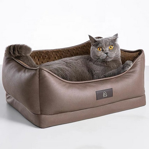 Large Cat House Cat Cave Pet Warm Bed Pet Heating Sofa Beds Cat Cube Nest Pet Heated Bed