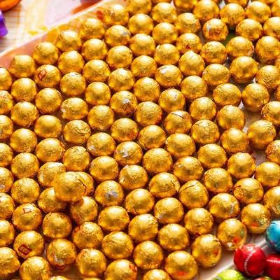 Coins And Gold Tissue Chocolate Children Chocolate Coin Candy Direct Supplier factory Wholesale