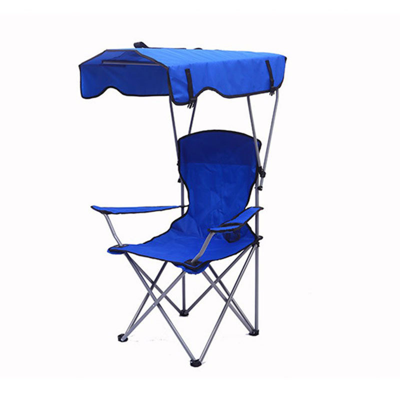 Wholesale Hot Sale Fishing Beach Folding Chair Cheap Camping Chair With Canopy