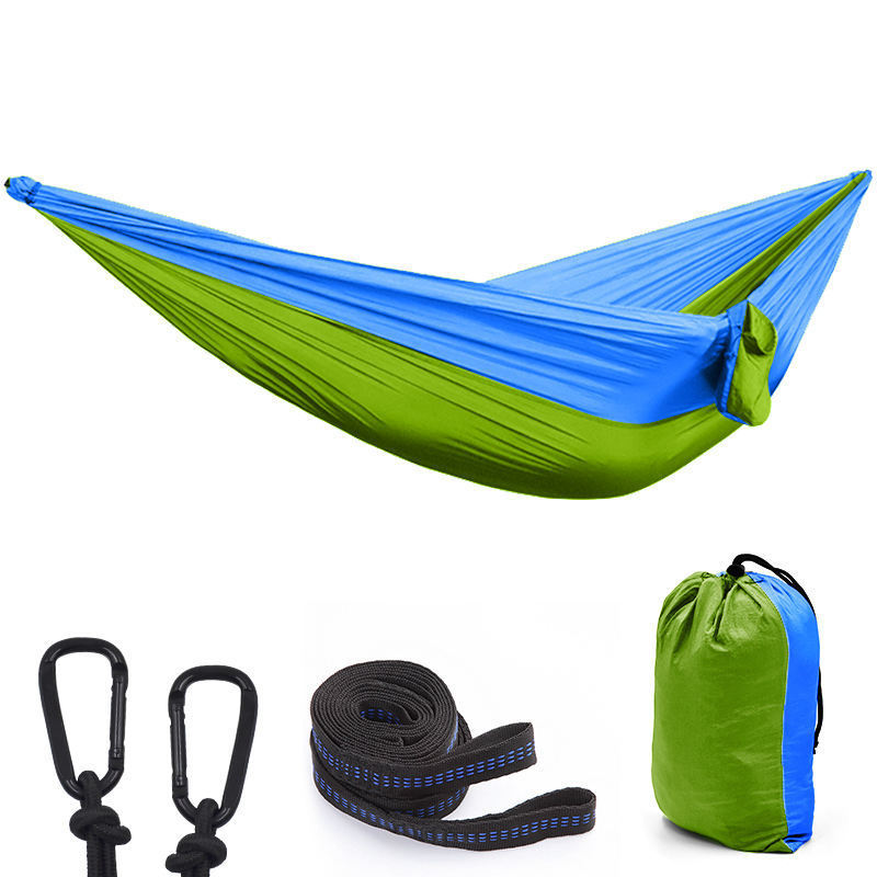 Hot selling Outdoor Hammock Double person Camping  Anti rollover  Portable folding Hammock