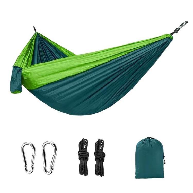 Hot selling Outdoor Hammock Double person Camping  Anti rollover  Portable folding Hammock