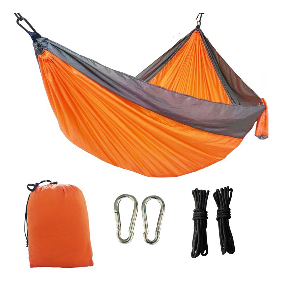 Custom Double Single Travel Lightweight Parachute Hammocks Camping Hammock For Outdoors