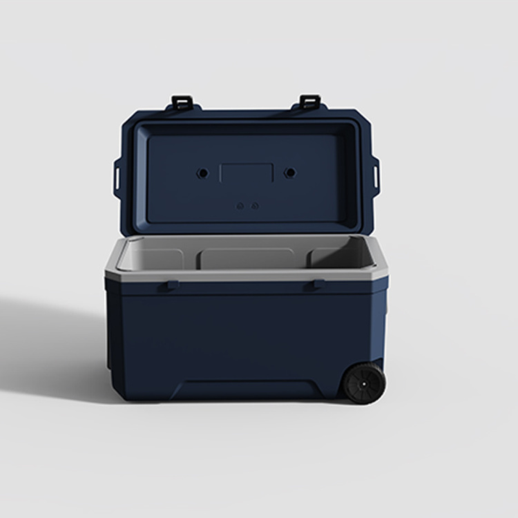 Large Capacity 120L Cooler Box Fishing Cooler Chilly Bin Outdoor Plastic Ice Bucket With Wheels Box