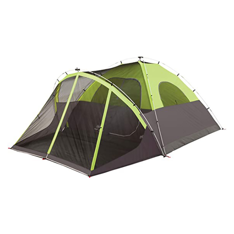 Hot Sale Big Family Camping Tent 6-8 Person Fast Pitch Portable Dome Family Tent with Screen Room