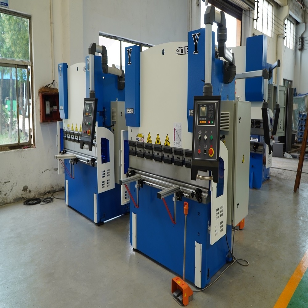 40T 1600 E21 system cnc metal sheet bending small press brake machine