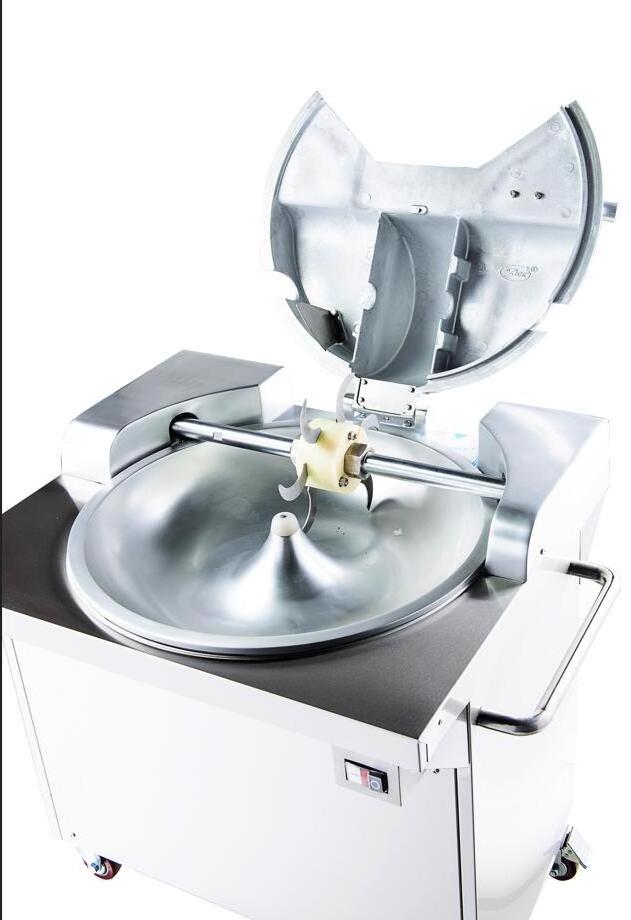 Meat Cutter Machine Commercial Food Processor Cutting Mixer Mixer Bowl Minced Meat Sausage Stuffing Equipment