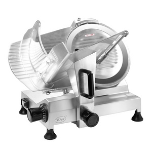 Hualing 10" Chrome-plated Stainless Steel Blade Electric Meat Slicer Cheese Food Ham Slicer Commercial and for Home use