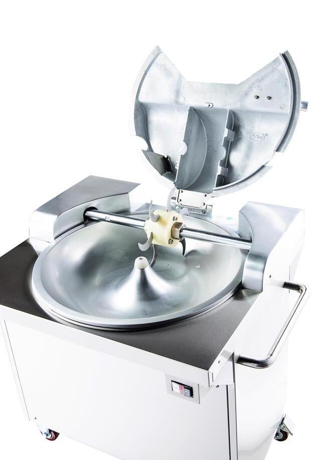 Meat Cutter Machine Commercial Food Processor Cutting Mixer Mixer Bowl Minced Meat Sausage Stuffing Equipment