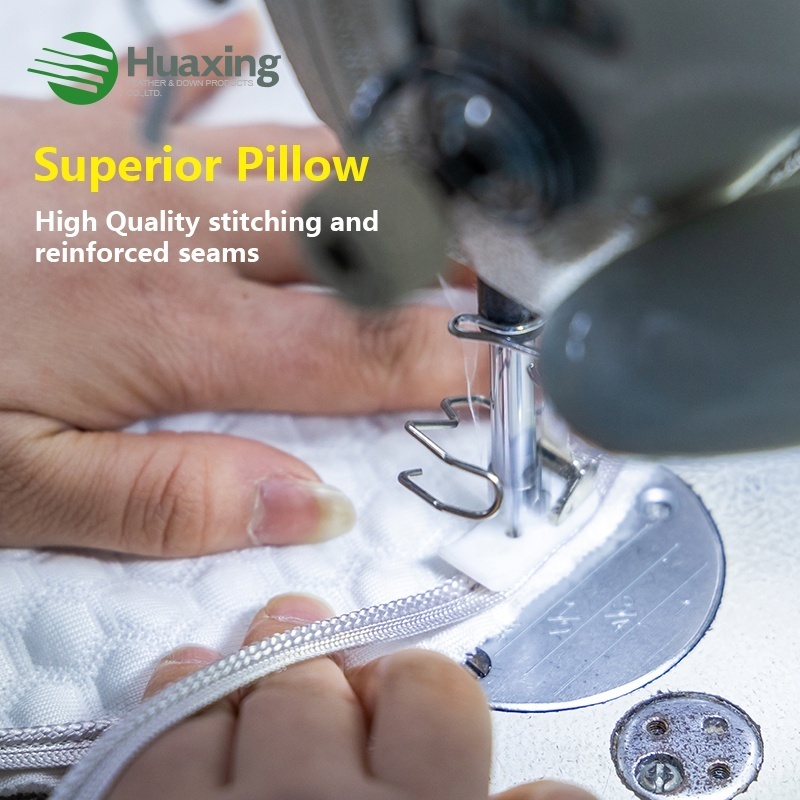 Soft and comfortable Stuffed down alternative fiber filling long Huge bolster Sleeping Pillow Cushion