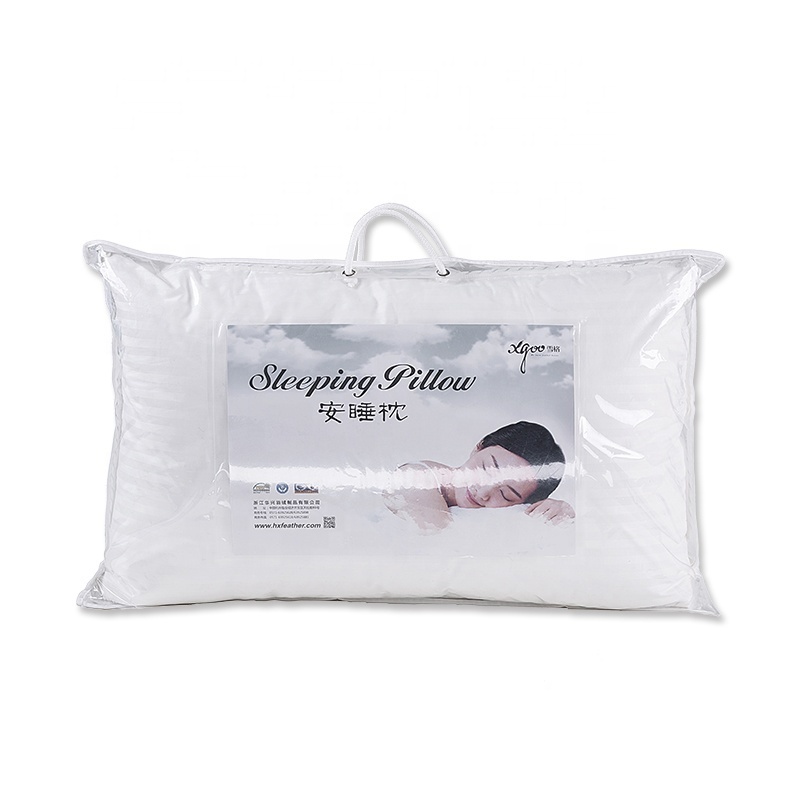 All Season 100% microfiber custom shaped pillows white hollow fiber pillow