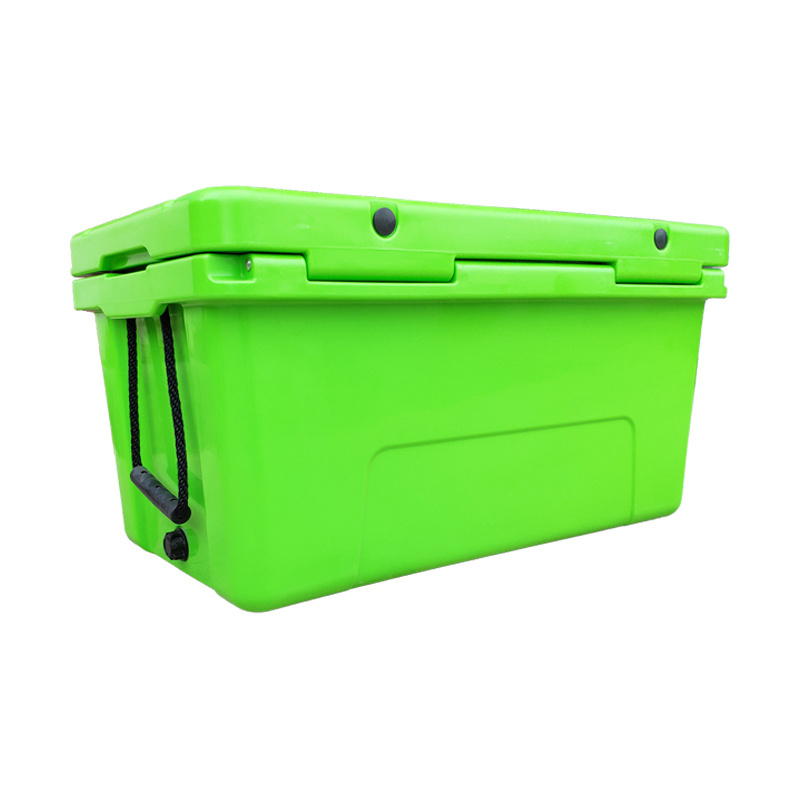 Best Selling China Foldable Rotomolded Cooler 85 Liter Picnic Cooler Box with LED lights for Indoor and Outdoor Camping