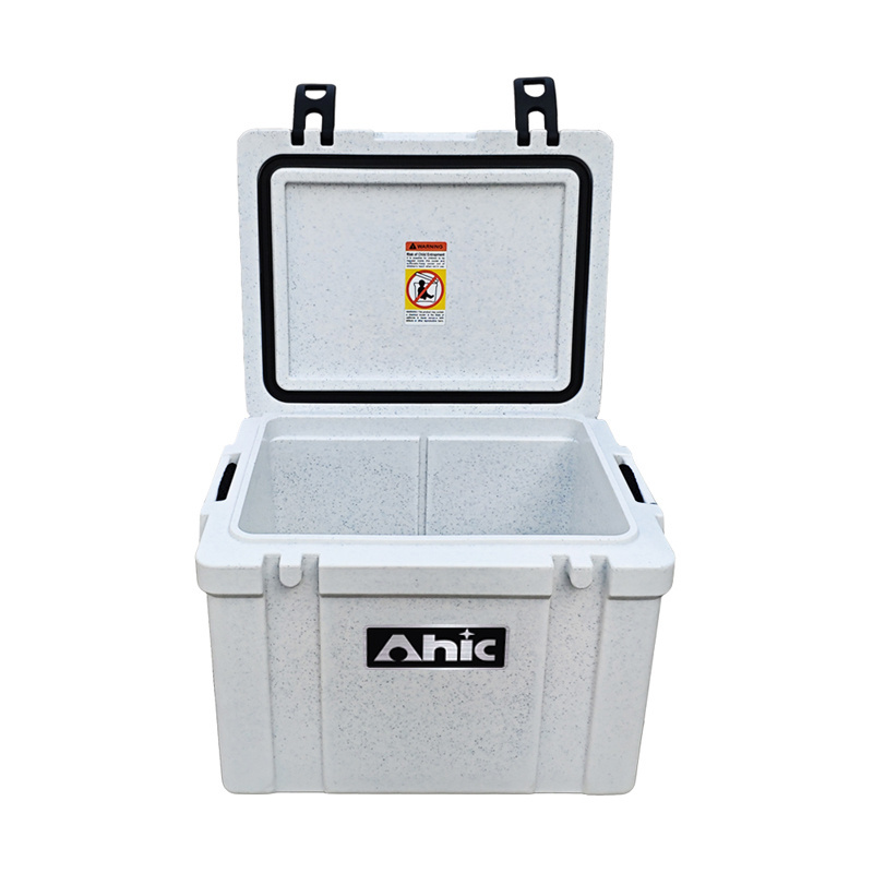 Ready To Ship AHIC excellent Fishing Boating Keep Fresh Cooler Box Ice Chest Hard Coolers Boxes with Lock Wheel