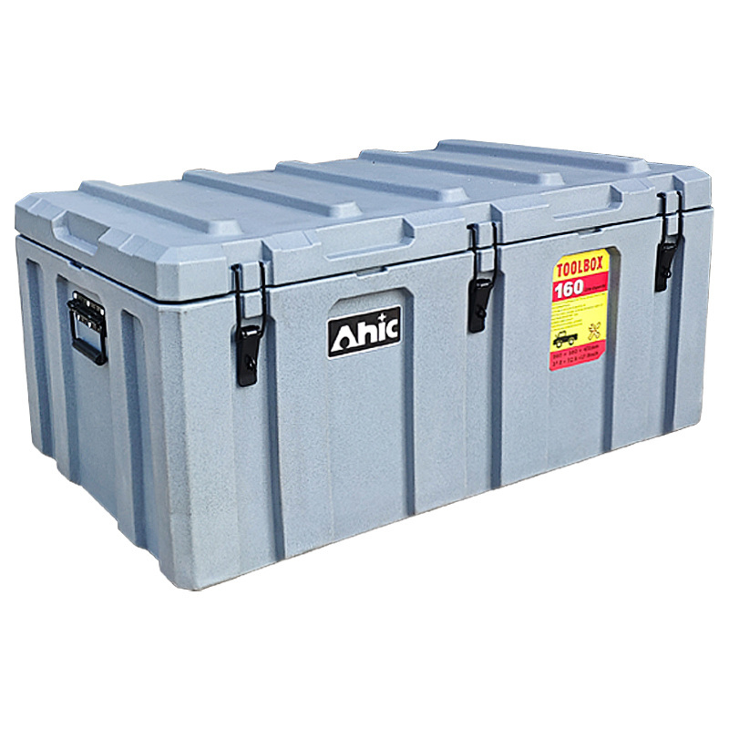 160L Heavy duty plastic truck tool box caja de herramientas