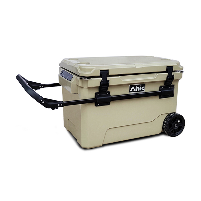 New product Rotomolding Car Refrigerator 55L Portable Freezer Compressor Electric Cooler for Truck Car RV Home and Camping