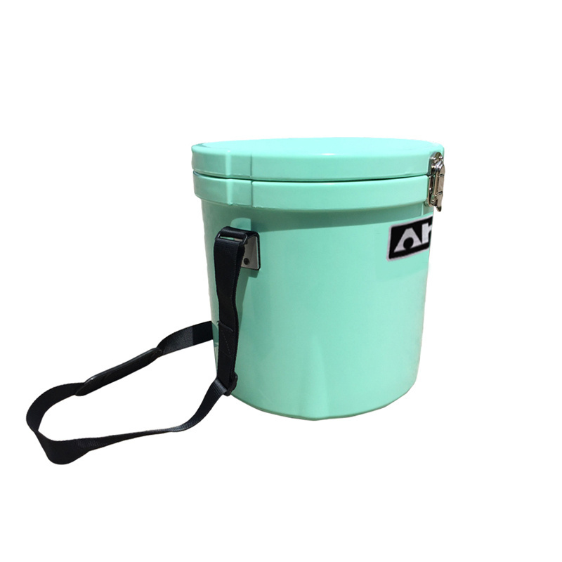 Wholesale Rotomolded Plastic Cooler 12 Liter Picnic Cooler Box Ice Bucket for Indoor and Outdoor