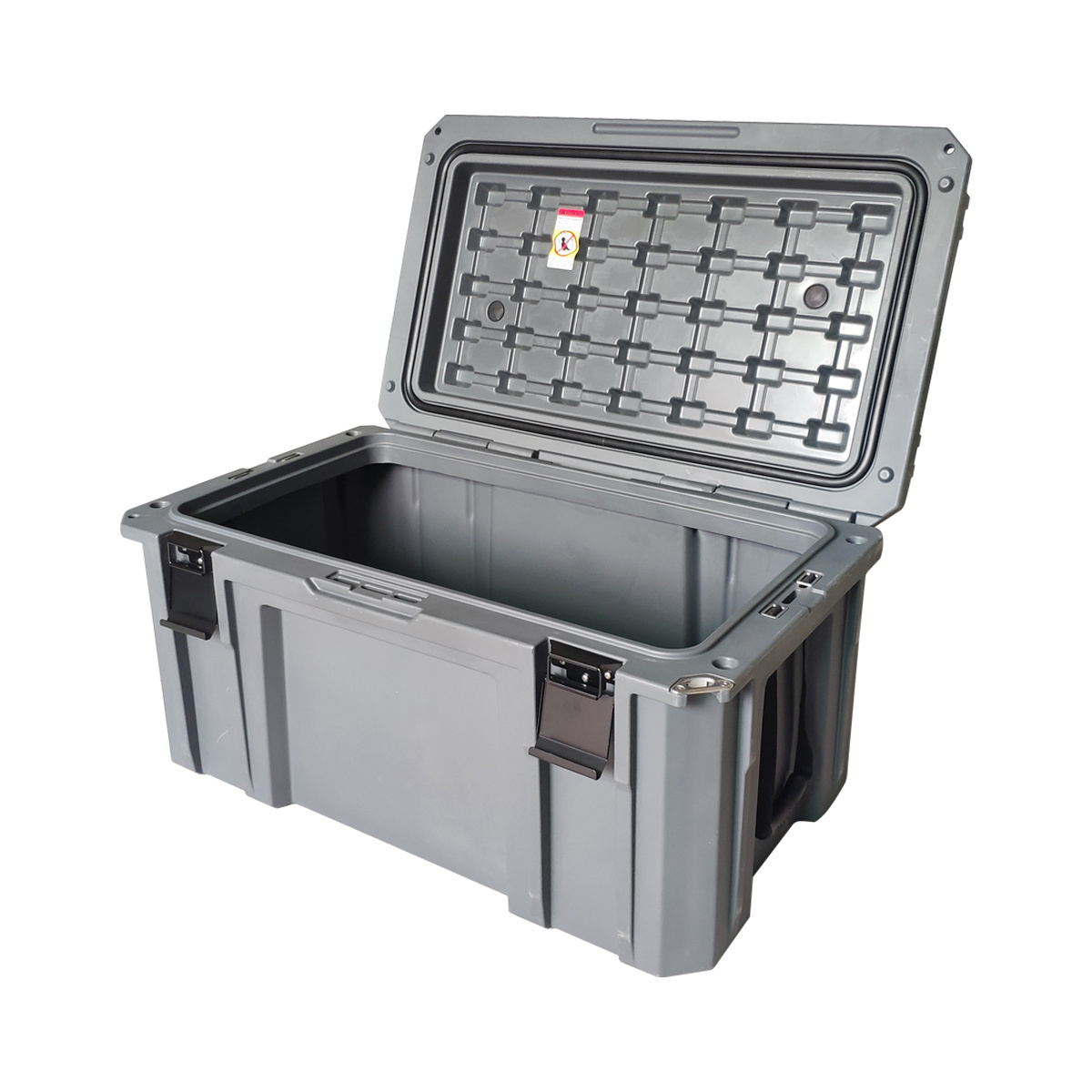 Mechanic portable lockable trolley plastic tool box with wheels