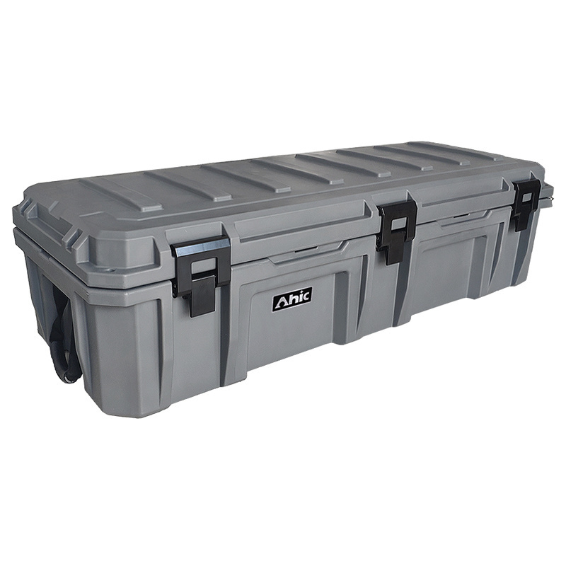 AHIC Large Waterproof Hard Carrying Plastic Custom Foam  Protected Case Storage Tool Box