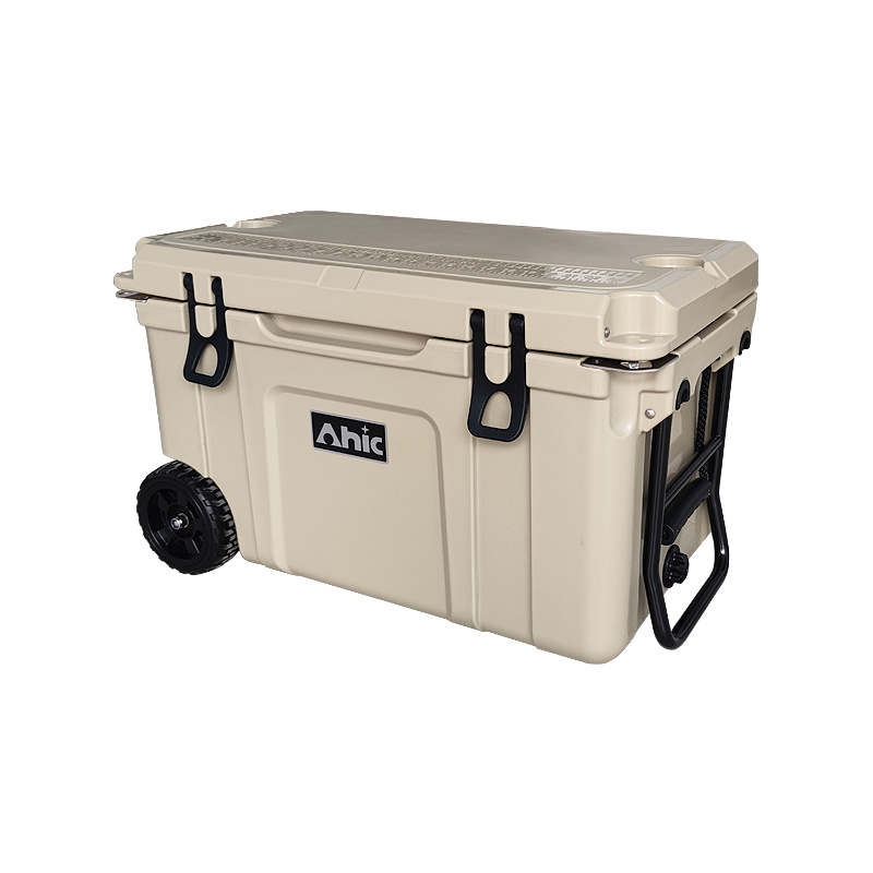 AHIC DL55 Capacity Car cooler take-out fishing food BBQ medical cooler with lock