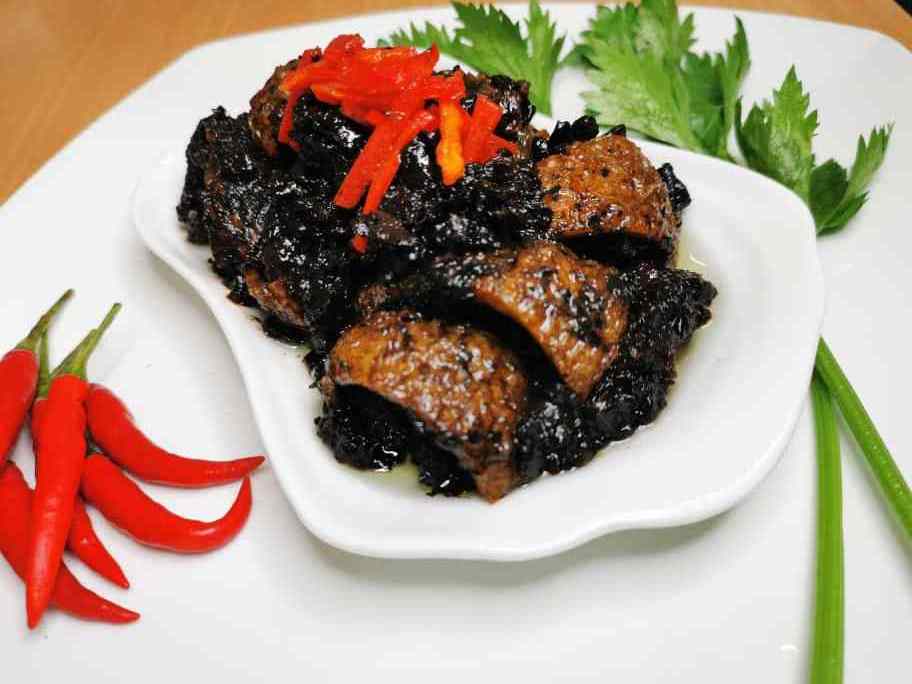 Ahimsa Black Bean Fillet [Vegan/Vegetarian/Plant-based Fish with Fermented Black Bean Sauce] Delightful Fish-like Instant Meals