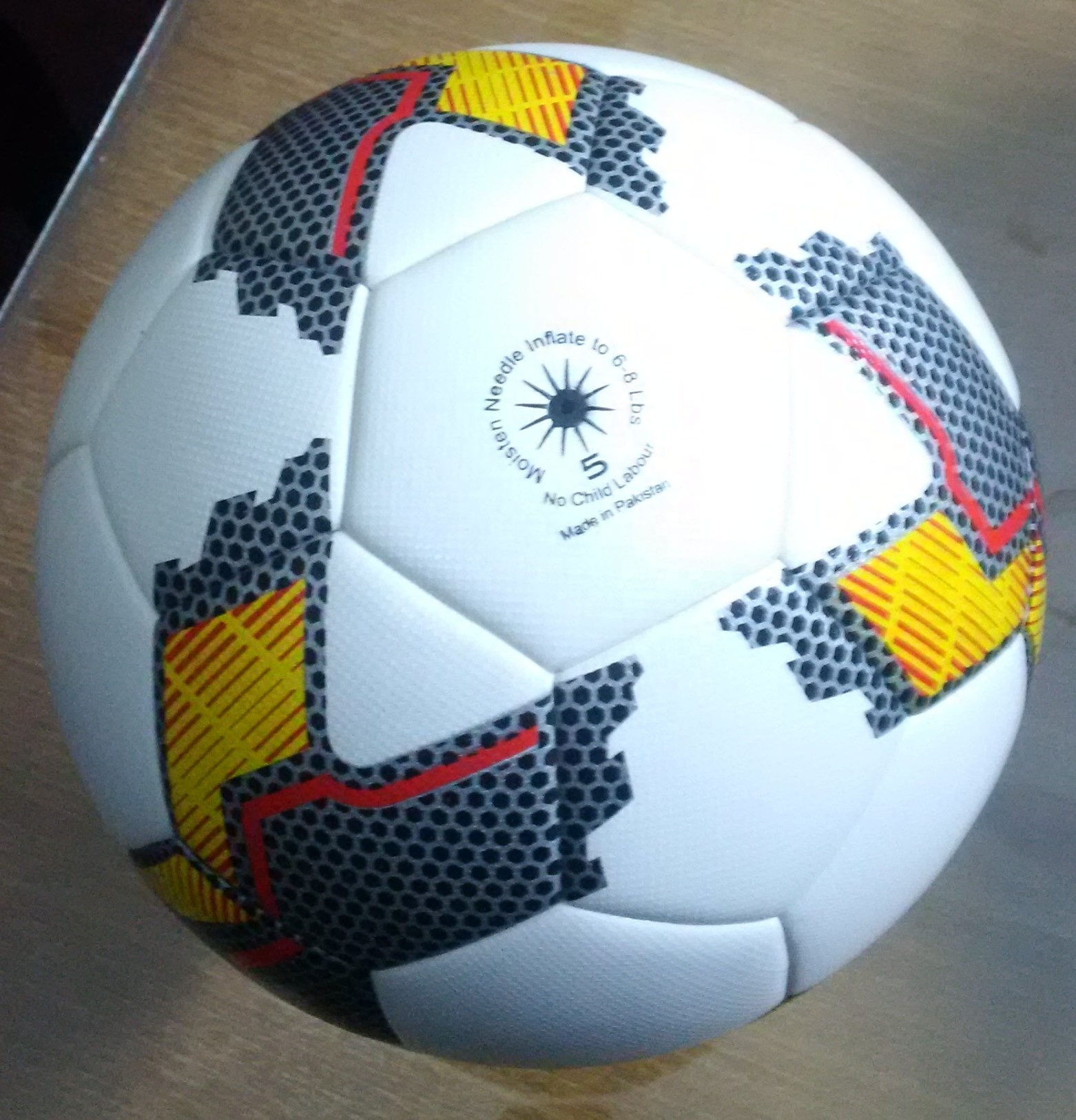 High Quality Customize Thermal Bonding Official Match Football Soccer Ball